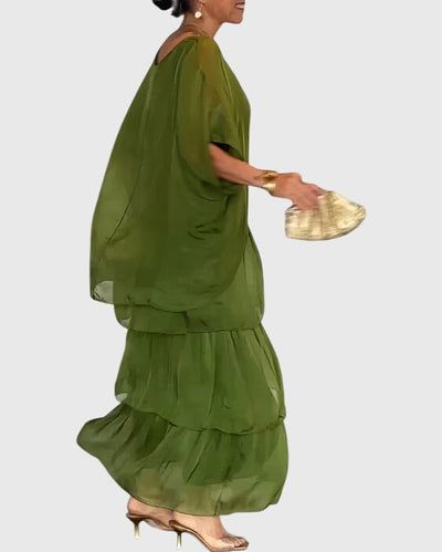 Susan - Long and Flowing Elegant Dress