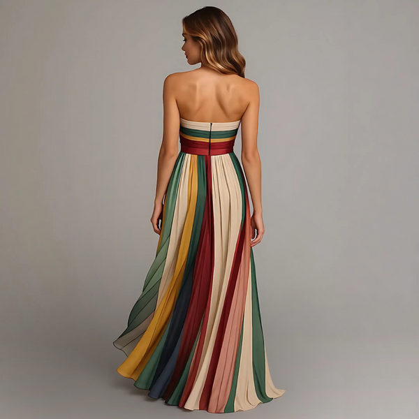Fiorella - Colorful Sleeveless Dress