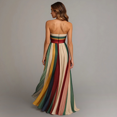 Fiorella - Colorful Sleeveless Dress