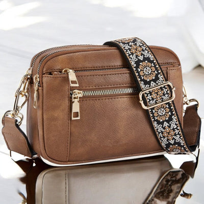 Camilla - Refined Leather Shoulder Bag