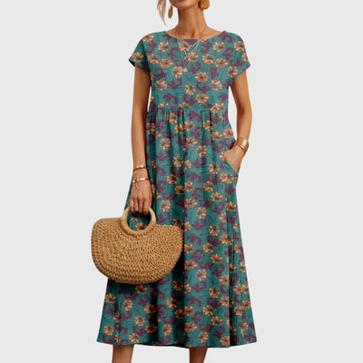 Valencia - Chic Floral Dress