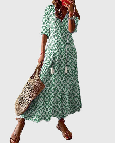 Amalia - Boho Vintage Summer Dress