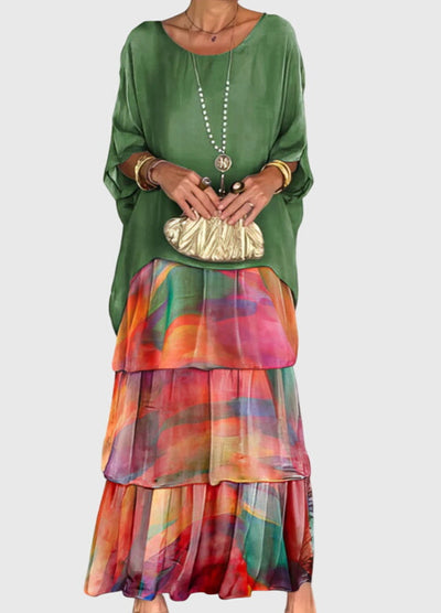 Susan - Long and Flowing Elegant Dress