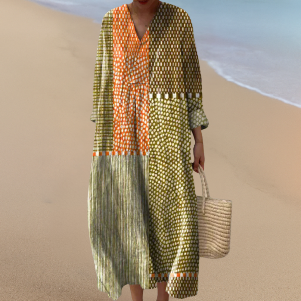 Ashley - Boho Maxi Dress  Bold Patterns, Uncomplicated Comfort