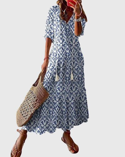 Amalia - Boho Vintage Summer Dress