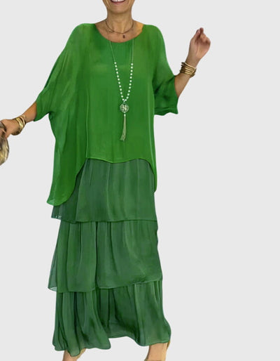 Susan - Long and Flowing Elegant Dress