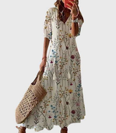 Amalia - Boho Vintage Summer Dress