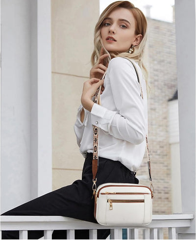 Camilla - Refined Leather Shoulder Bag