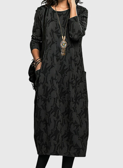 Victoria - Casual Round-Neck Dress