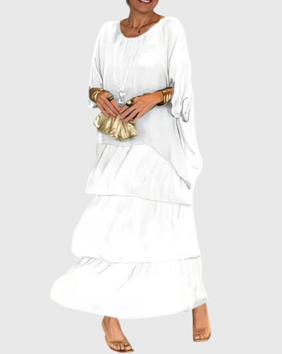 Susan - Long and Flowing Elegant Dress