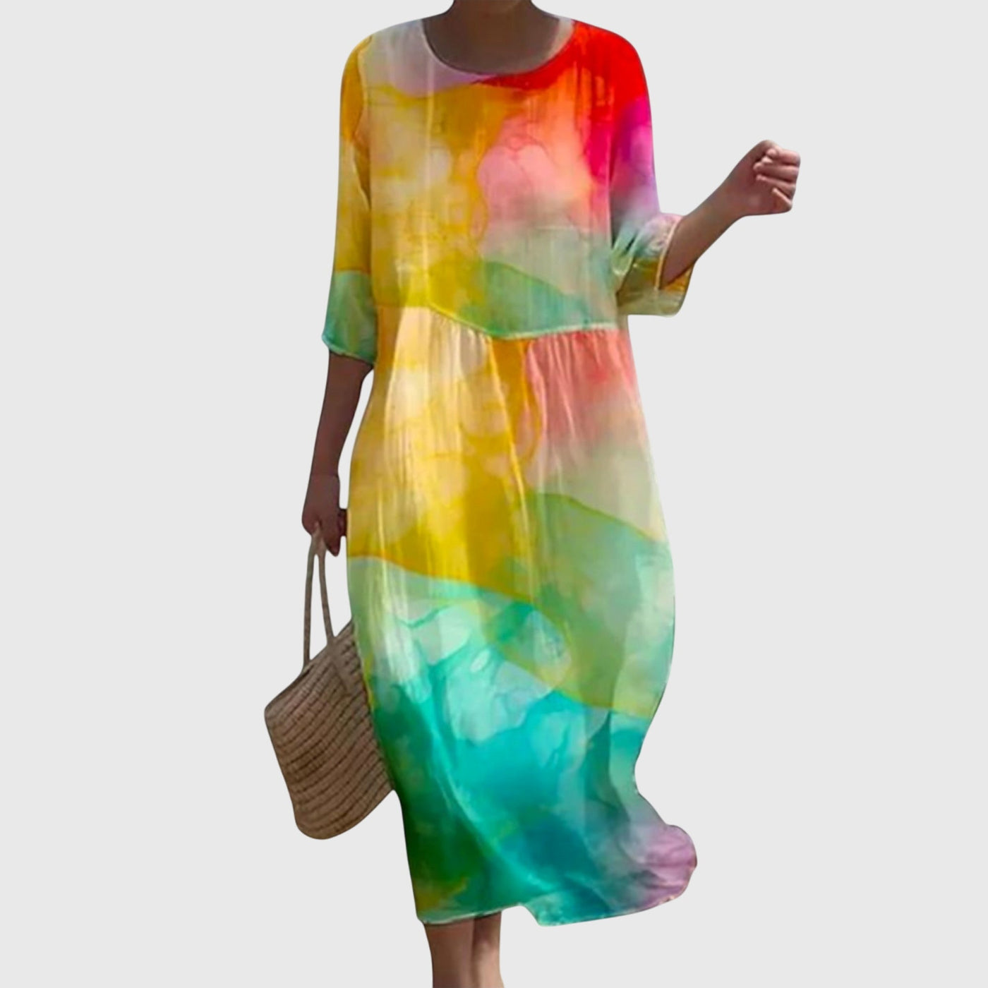 Hayley - Stylish Floral Maxi Dress