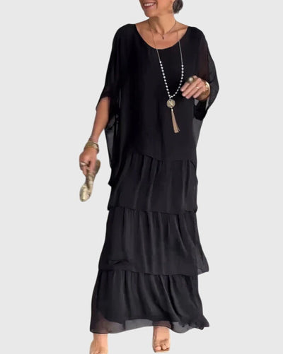 Susan - Long and Flowing Elegant Dress
