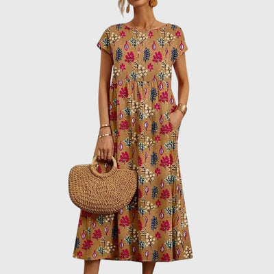 Valencia - Chic Floral Dress