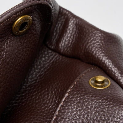 Lily - Retro Genuine Leather Soft Minimalist Tote Bag