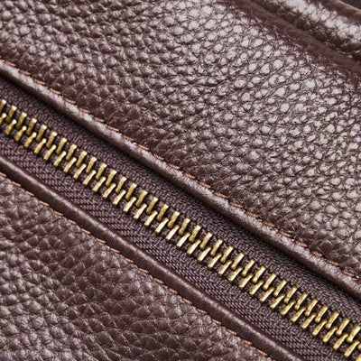 Lily - Retro Genuine Leather Soft Minimalist Tote Bag