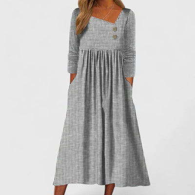 Cleomarie - Elegant Midi Dress