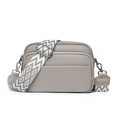 Talia - Refined Leather Shoulder Bag