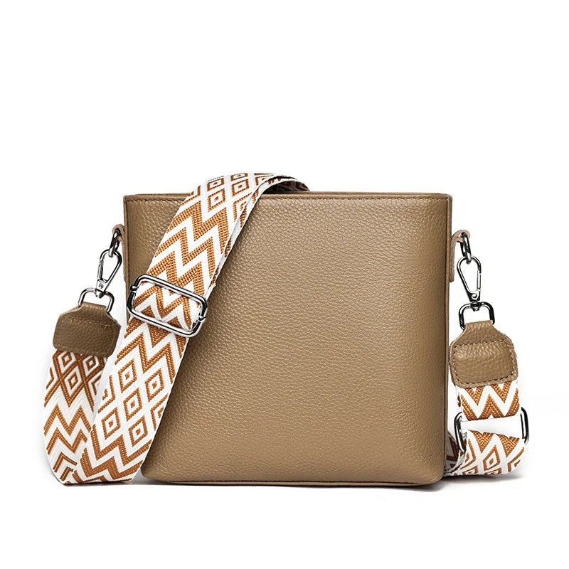 Matilda - Refined Leather Shoulder Bag