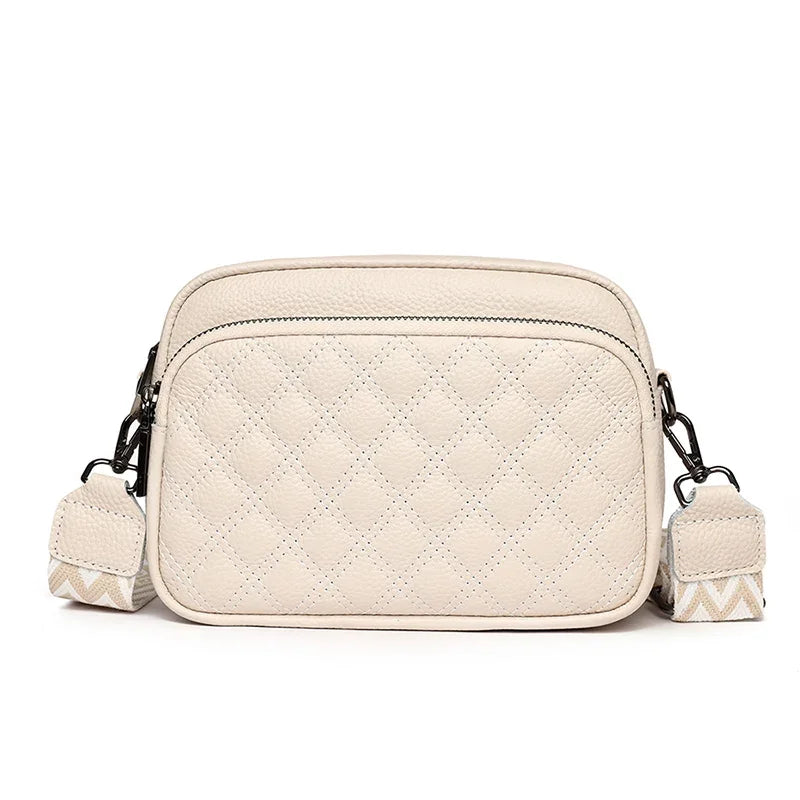 Josie - Refined Leather Shoulder Bag
