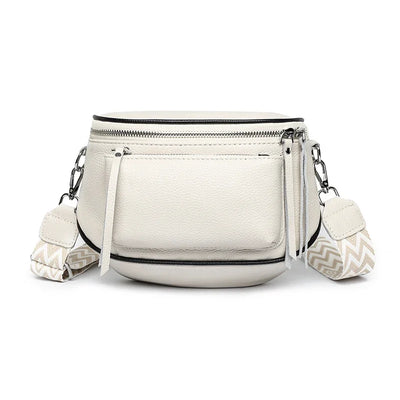Elsie - Refined Leather Shoulder Bag