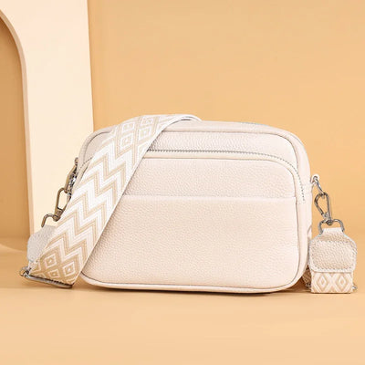 Talia - Refined Leather Shoulder Bag