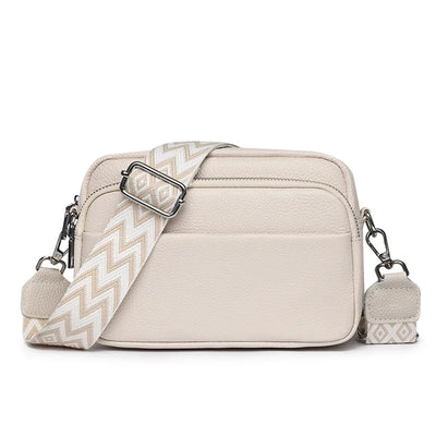 Talia - Refined Leather Shoulder Bag