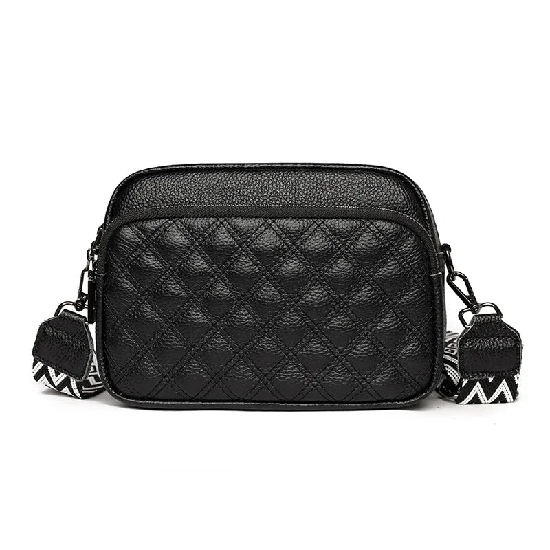 Josie - Refined Leather Shoulder Bag