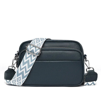 Talia - Refined Leather Shoulder Bag