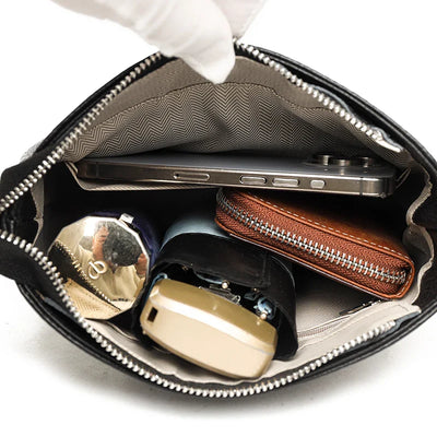 Matilda - Refined Leather Shoulder Bag
