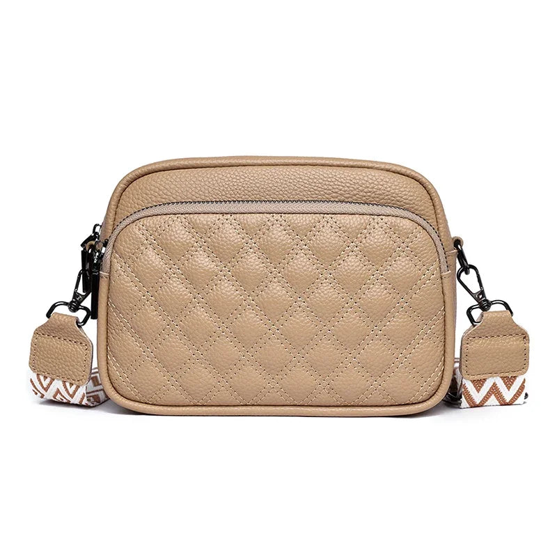 Josie - Refined Leather Shoulder Bag