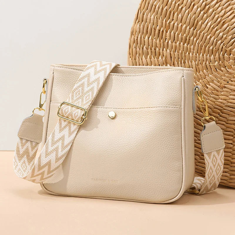 Juliet - Refined Leather Shoulder Bag