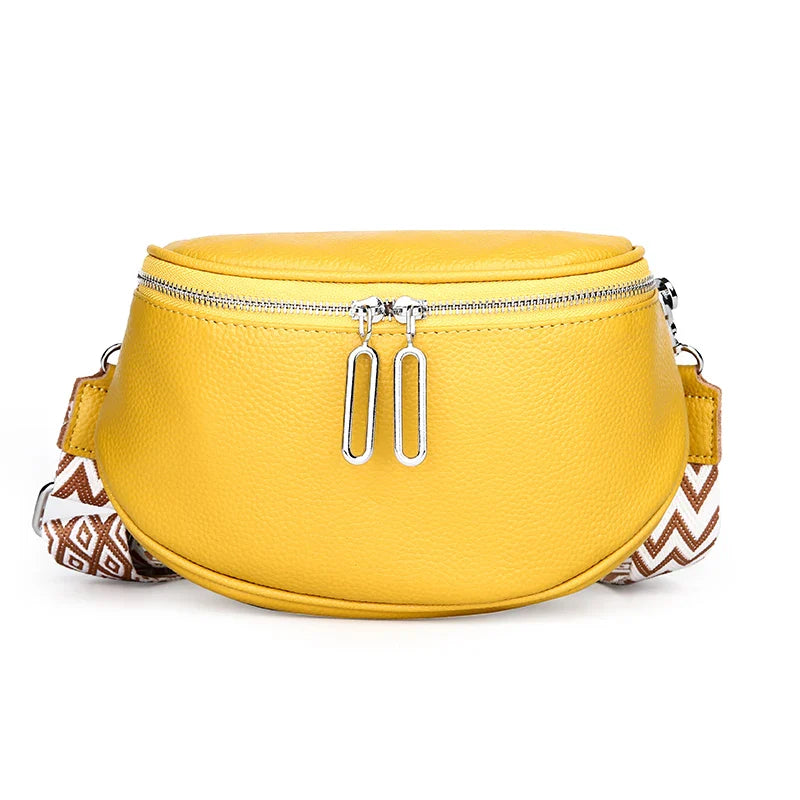 Indie - Refined Leather Shoulder Bag