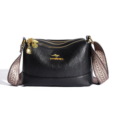 Addison - Refined Leather Shoulder Bag