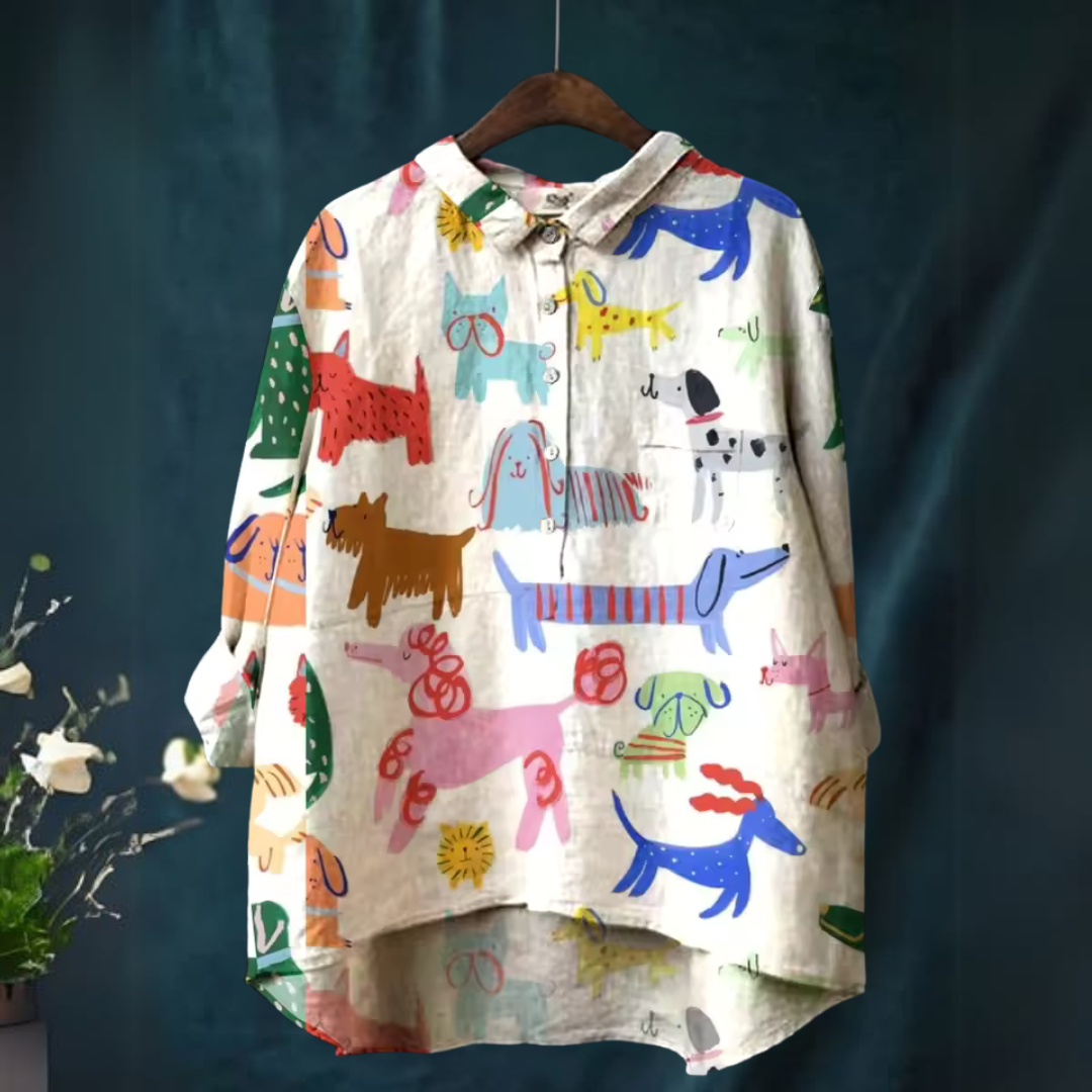 Sofia™ - Stylish Casual Shirt with Print