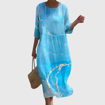 Hayley - Stylish Floral Maxi Dress