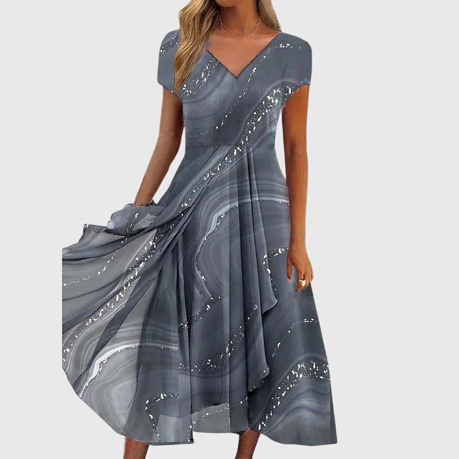 Aubrielle - Flowing Midi Dress