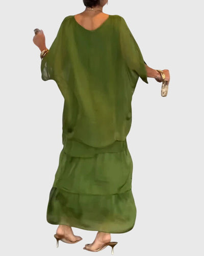 Susan - Long and Flowing Elegant Dress