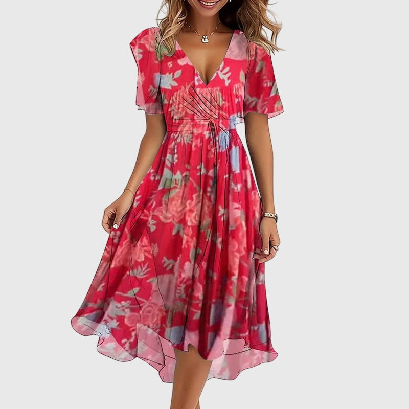 Catalina - Chic Midi Dress