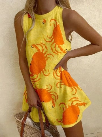 Adalee™ - Linen Mini Dress