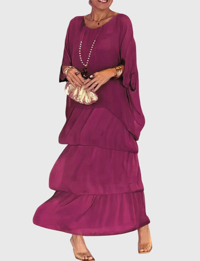 Susan - Long and Flowing Elegant Dress