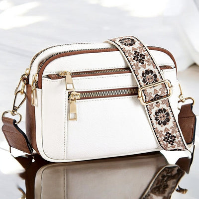 Camilla - Refined Leather Shoulder Bag