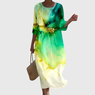 Hayley - Stylish Floral Maxi Dress