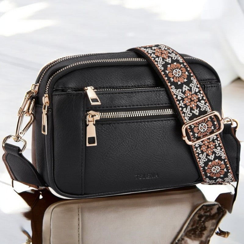 Camilla - Refined Leather Shoulder Bag