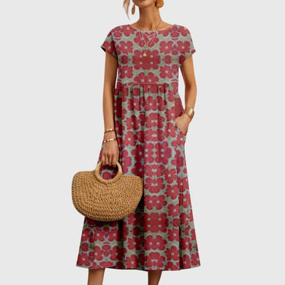 Valencia - Chic Floral Dress