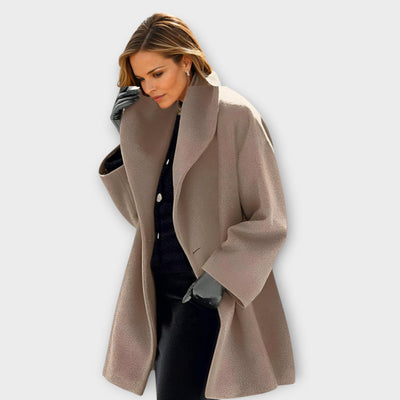 Emma - Premium Windproof Wool Coat