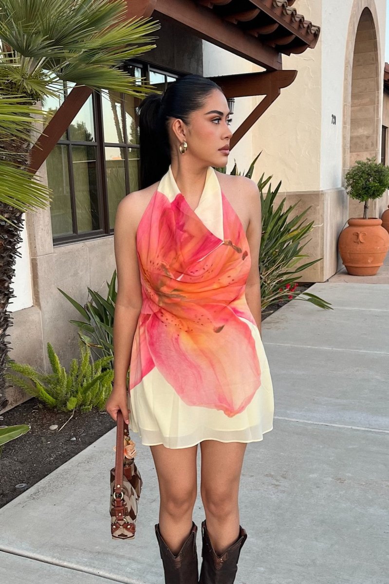 Ohana - Floral Dress