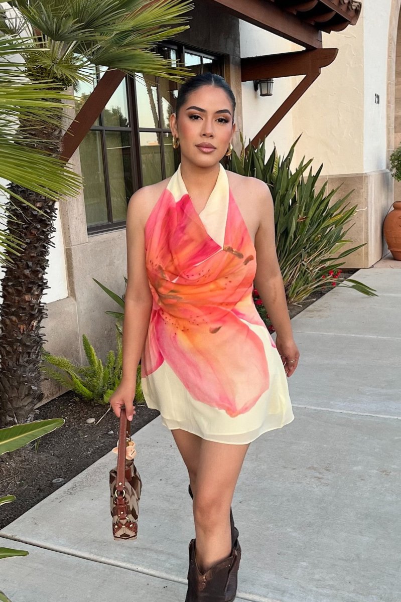 Ohana - Floral Dress