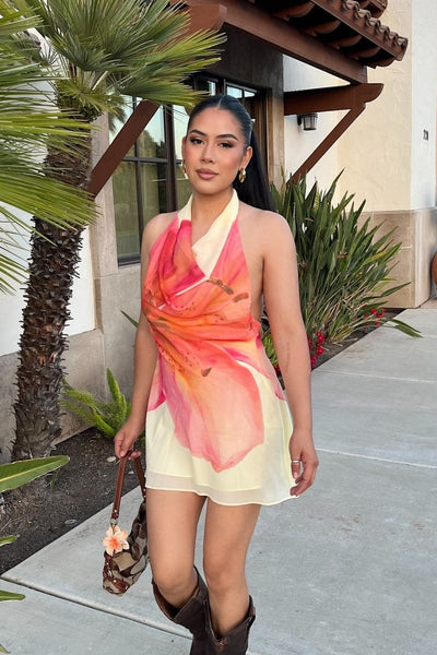 Ohana - Floral Dress