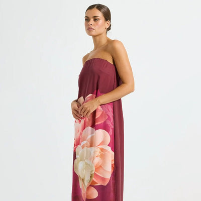 Sabrina Wine - Dress